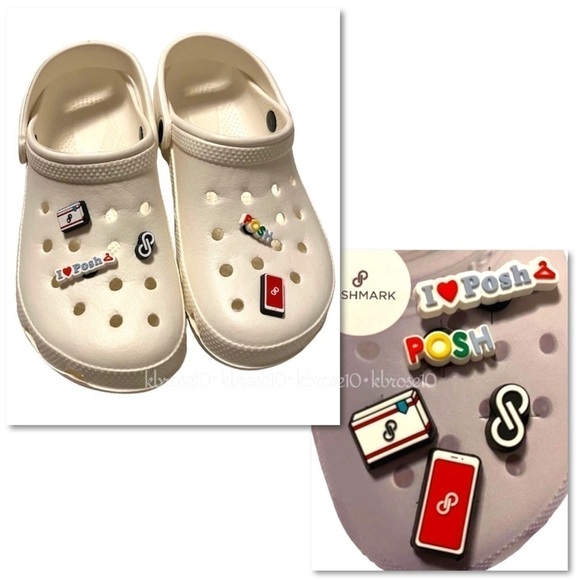 Poshmark Branded Croc Charms Fits all Crocs ! 5 Total ! New in Package - Picture 7 of 10